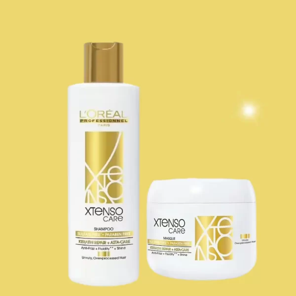 Buy LOreal Professionnel Xtenso Care Gold Sulfate FREE and Paraben  250ml & Masque 196g